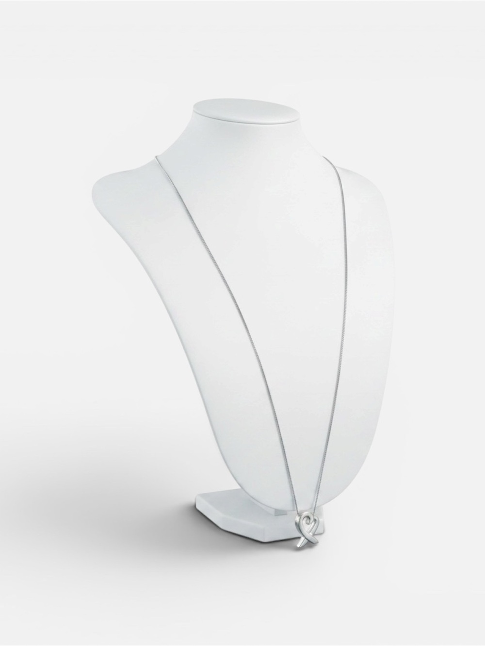 TIFFANY & CO. Paloma Picasso Sterling Silver 
Loving Heart Necklace & Ring (4)